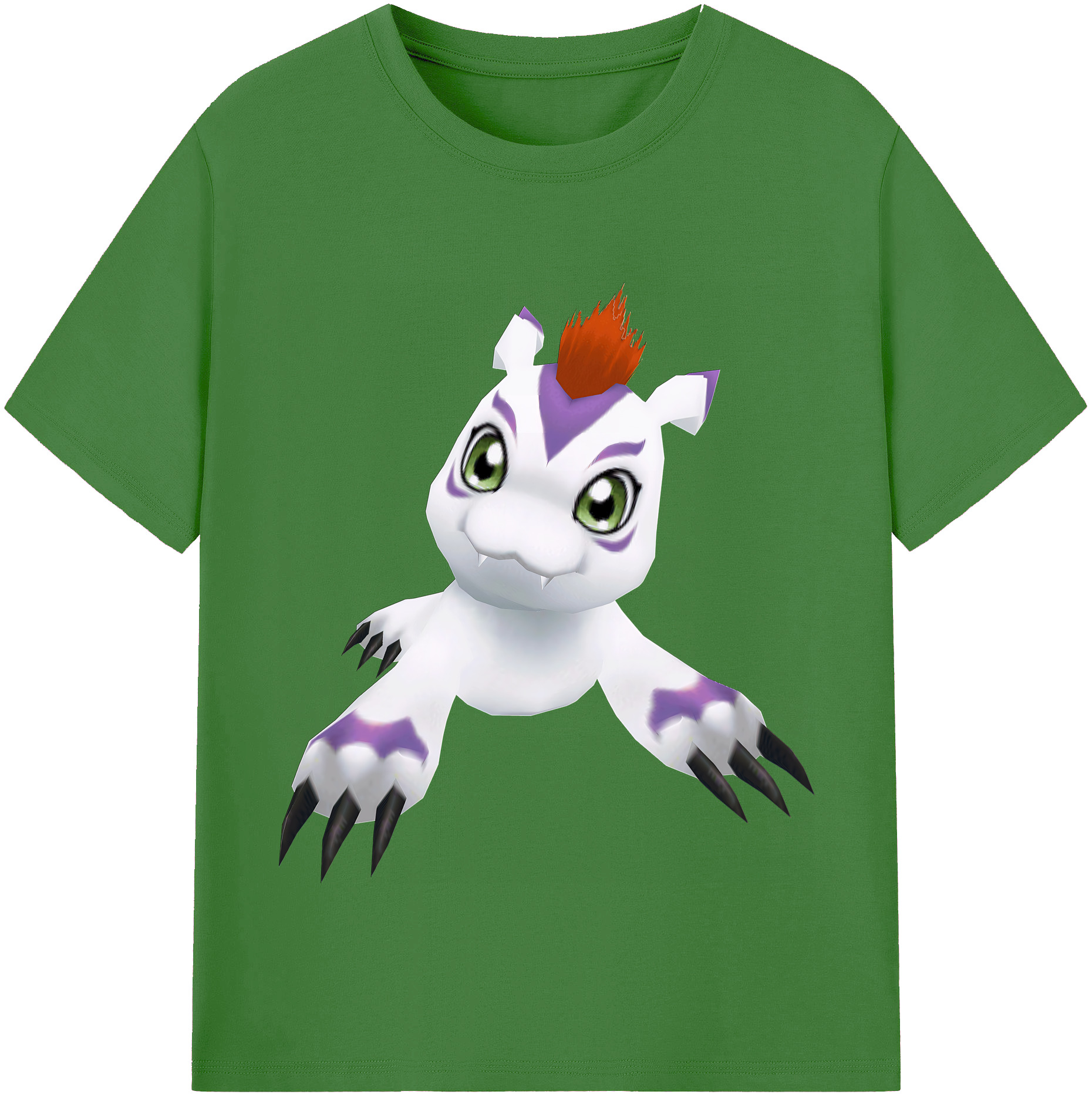 （画像用） Digimon デジタルモンスター/デジモン レディースカジュアルプリントTシャツ（綿100％）